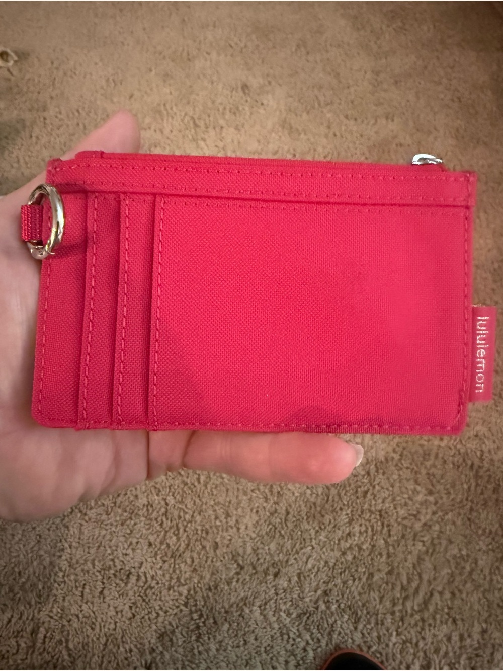 Pink Card & Key Holder - Picture 2 of 5